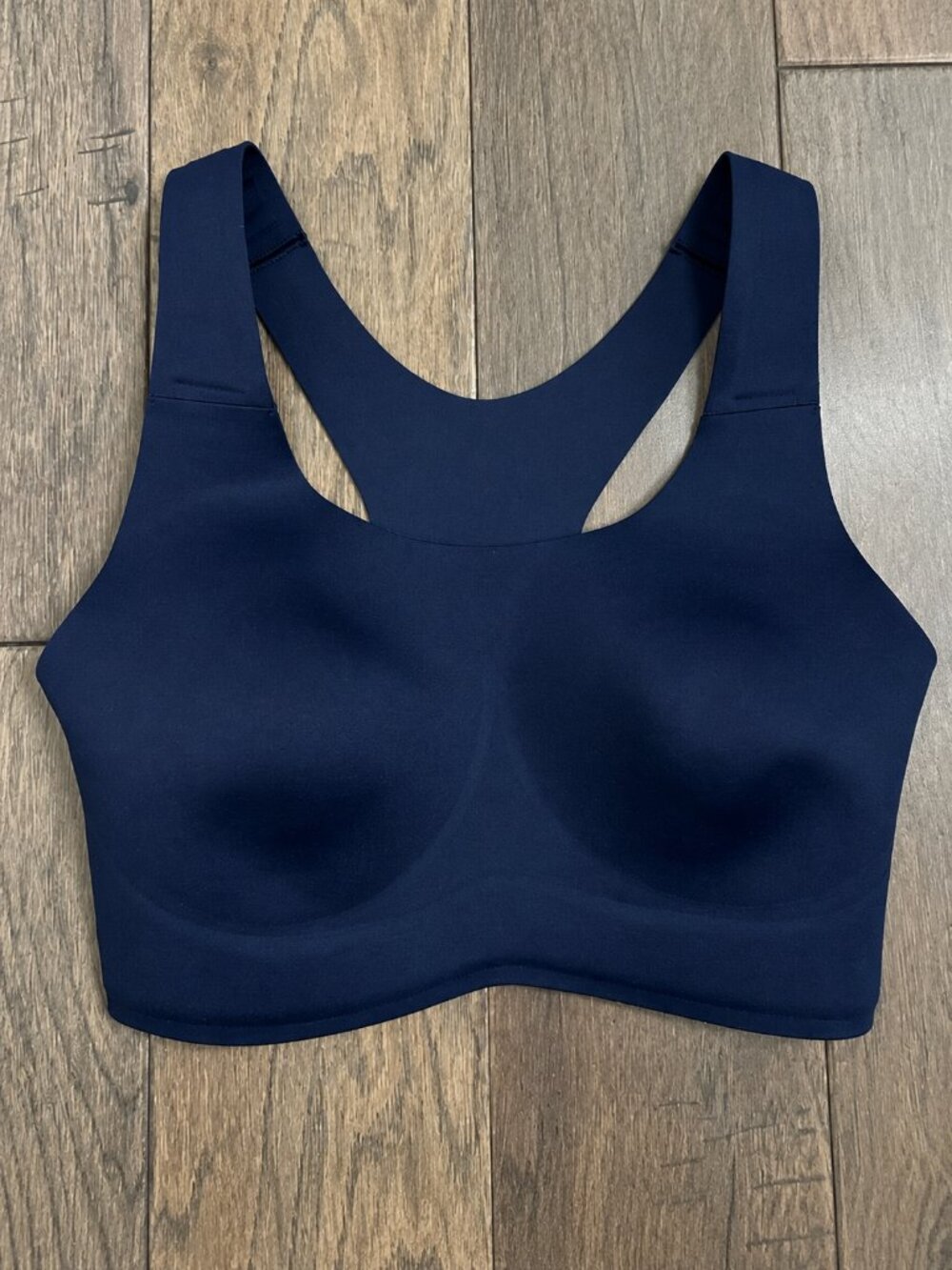 NEW Lululemon Go Further Bra with Support Code Technology True Navy